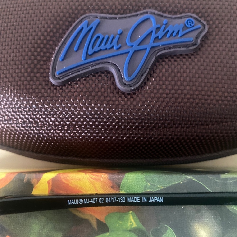 ✅New Maui Jim Ho’okipa Sport 407 Sunglasses Blue Hawaii - Picture 5 of 6